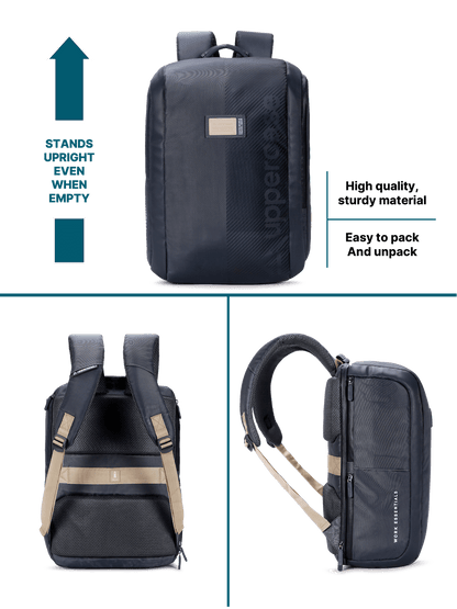 Uppercase Nexus 15" Laptop Bag Water Repellent College Travel Bag 27L