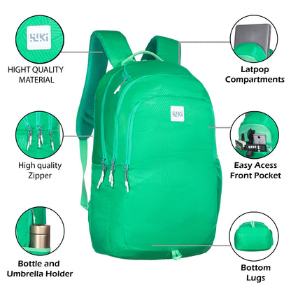 Wildcraft Wiki 38L Laptop Backpack  College | School | Office& Travel Bag For Men And Women
