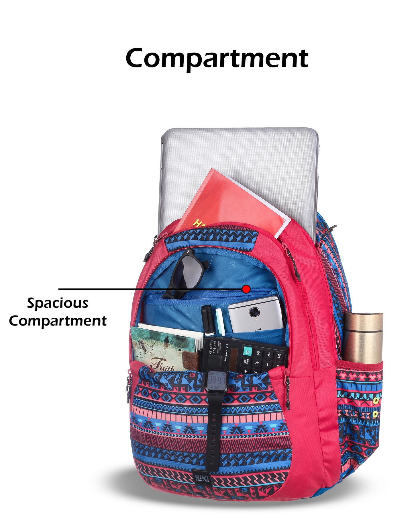 Wildcraft Wiki Nylon backpack Ideal for school, college, office & travel bag