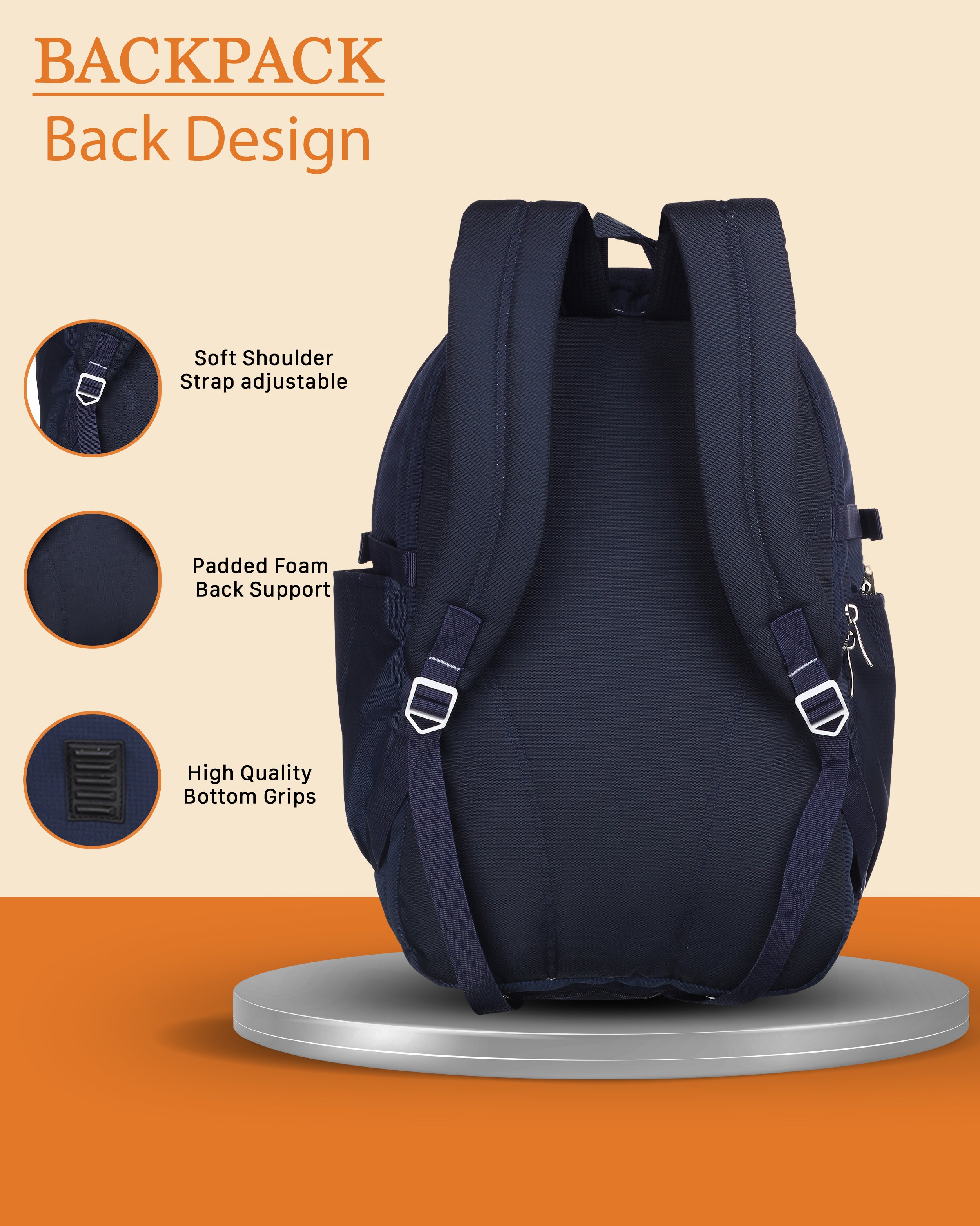 Dhariwal 58L Backpack For Unisex -BP 254
