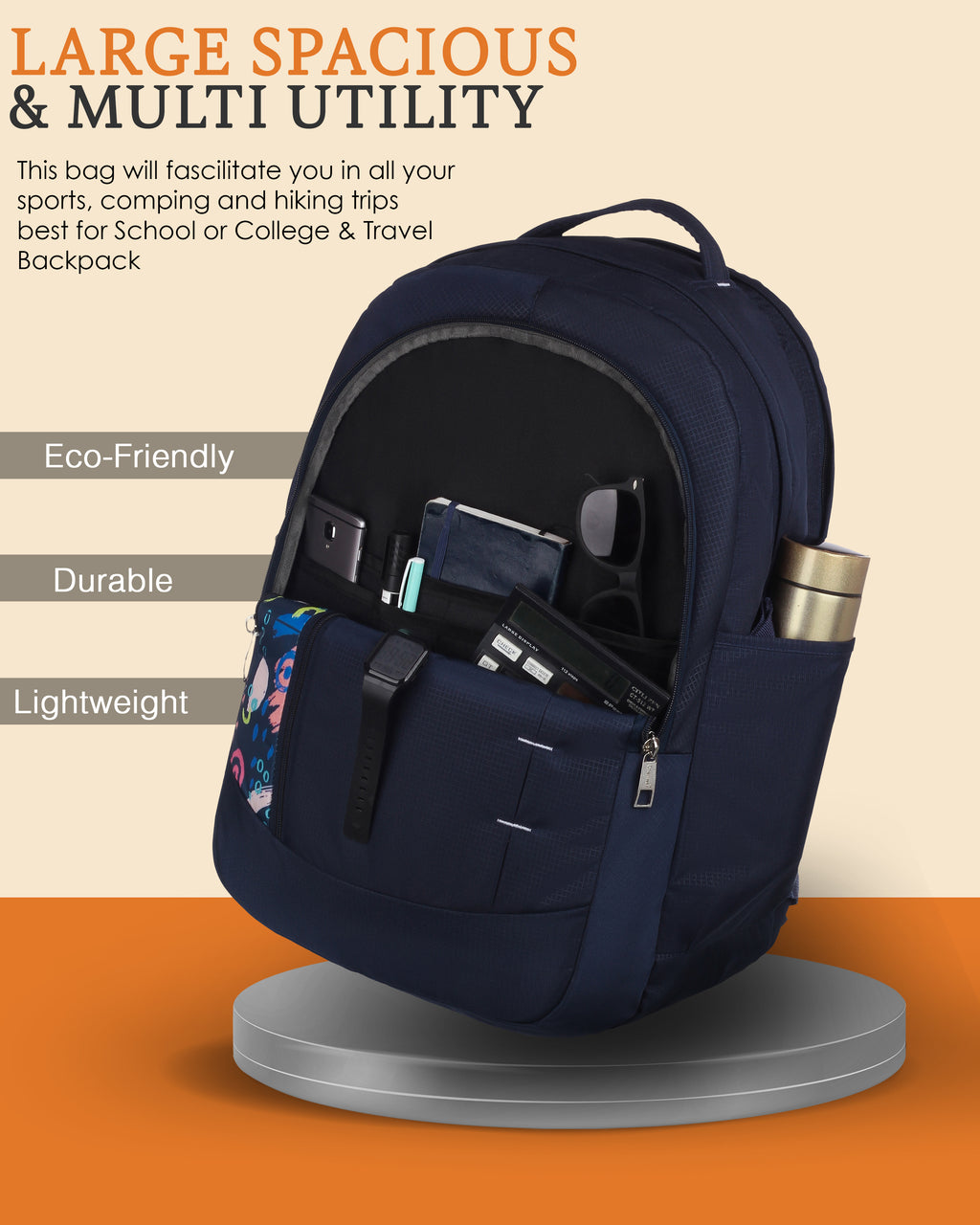 Dhariwal 58L Backpack For Unisex -BP 254