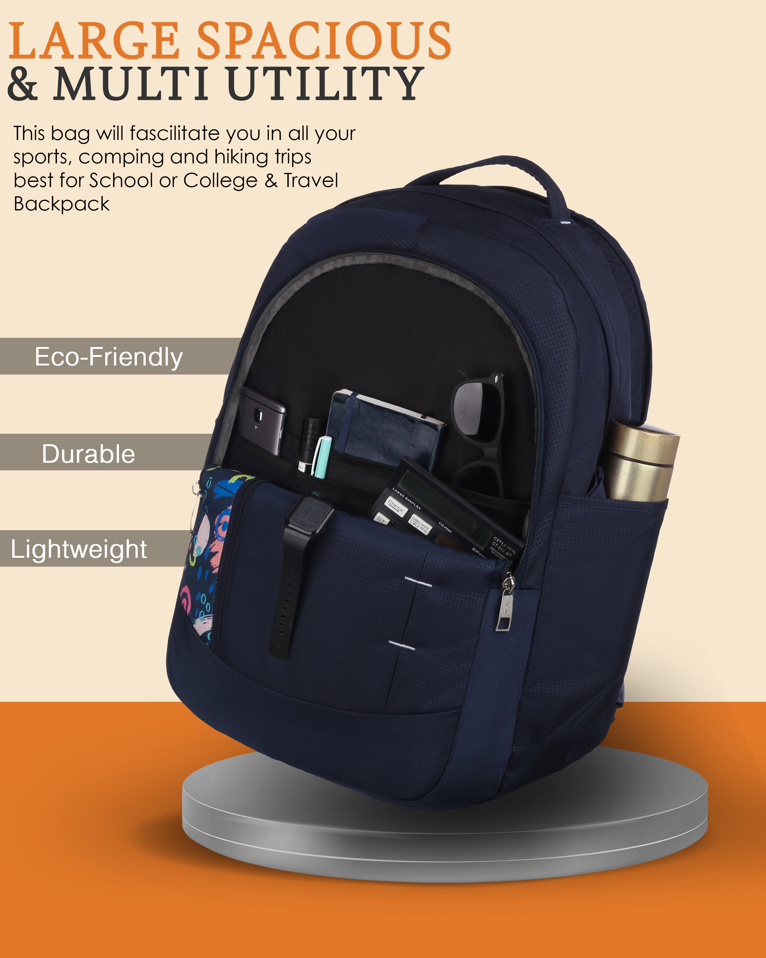 Dhariwal 58L Backpack For Unisex -BP 254