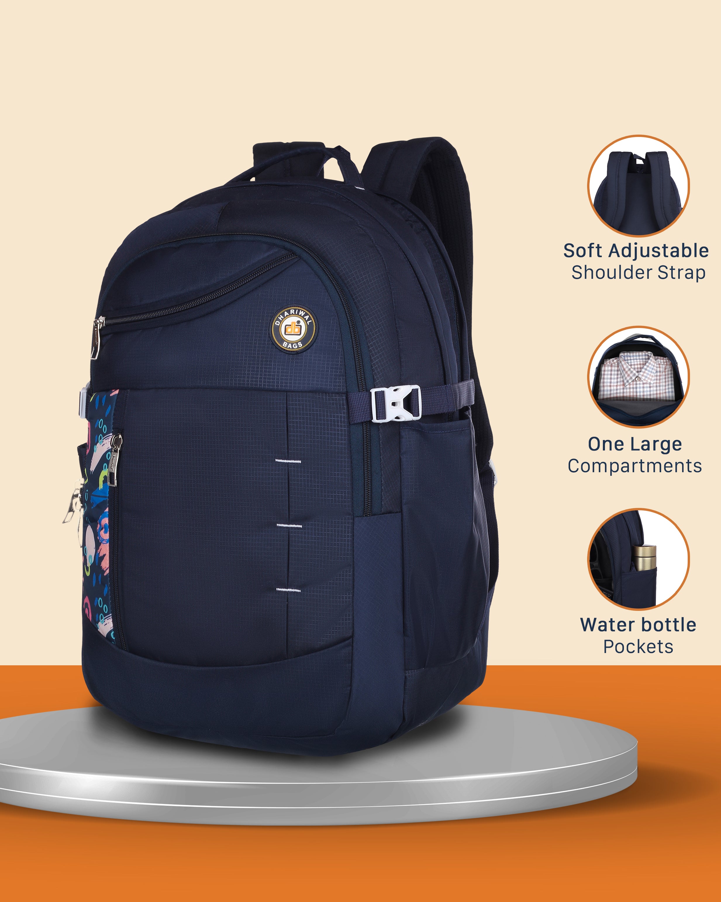 Dhariwal 58L Backpack For Unisex -BP 254