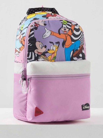 WIKI Pack Mickey 18.5L School Bag - Purple