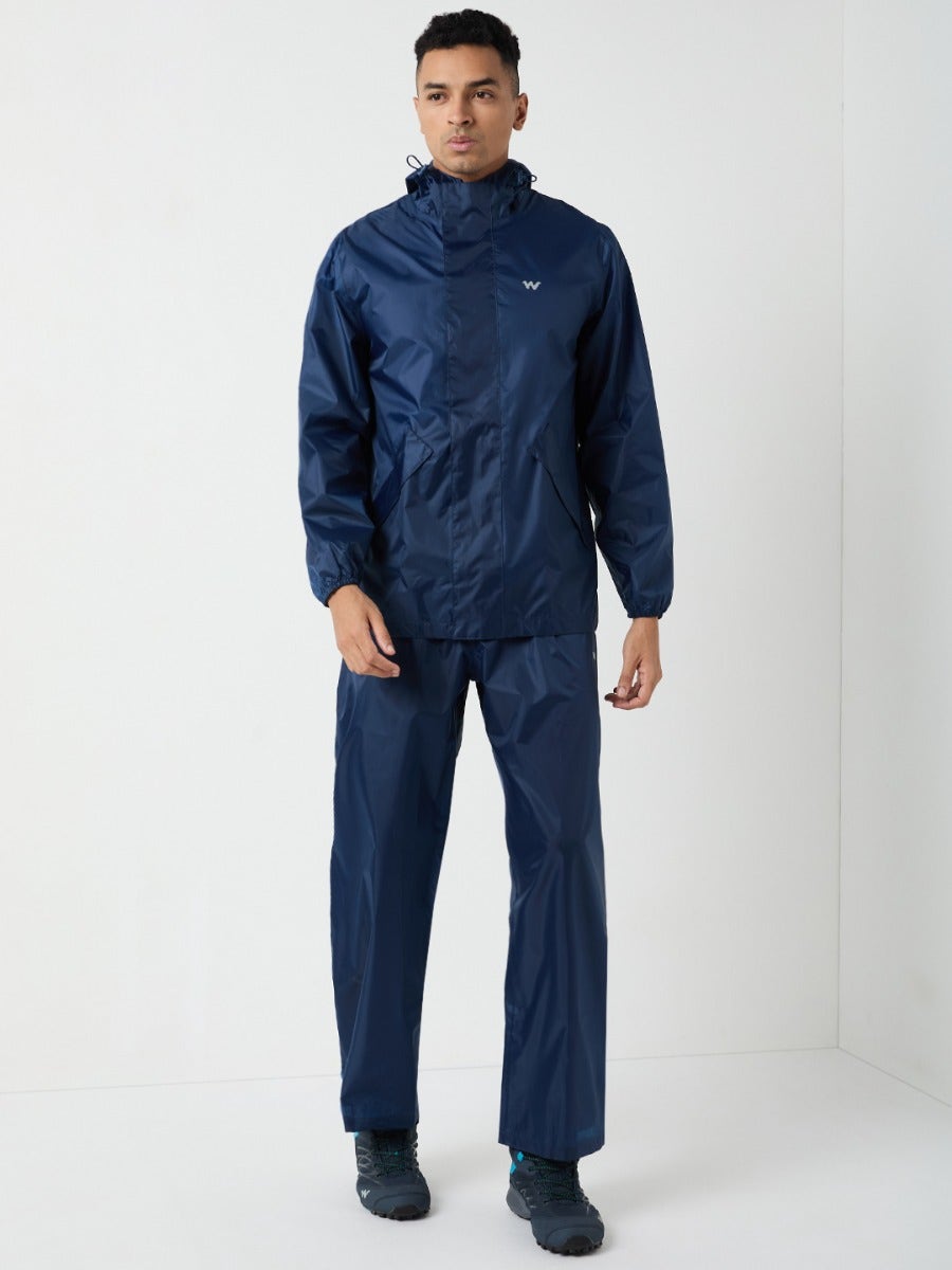 Wildcraft Men 2 Tone Bag Pro Rain Coat Cheater Suit  (43136/7)
