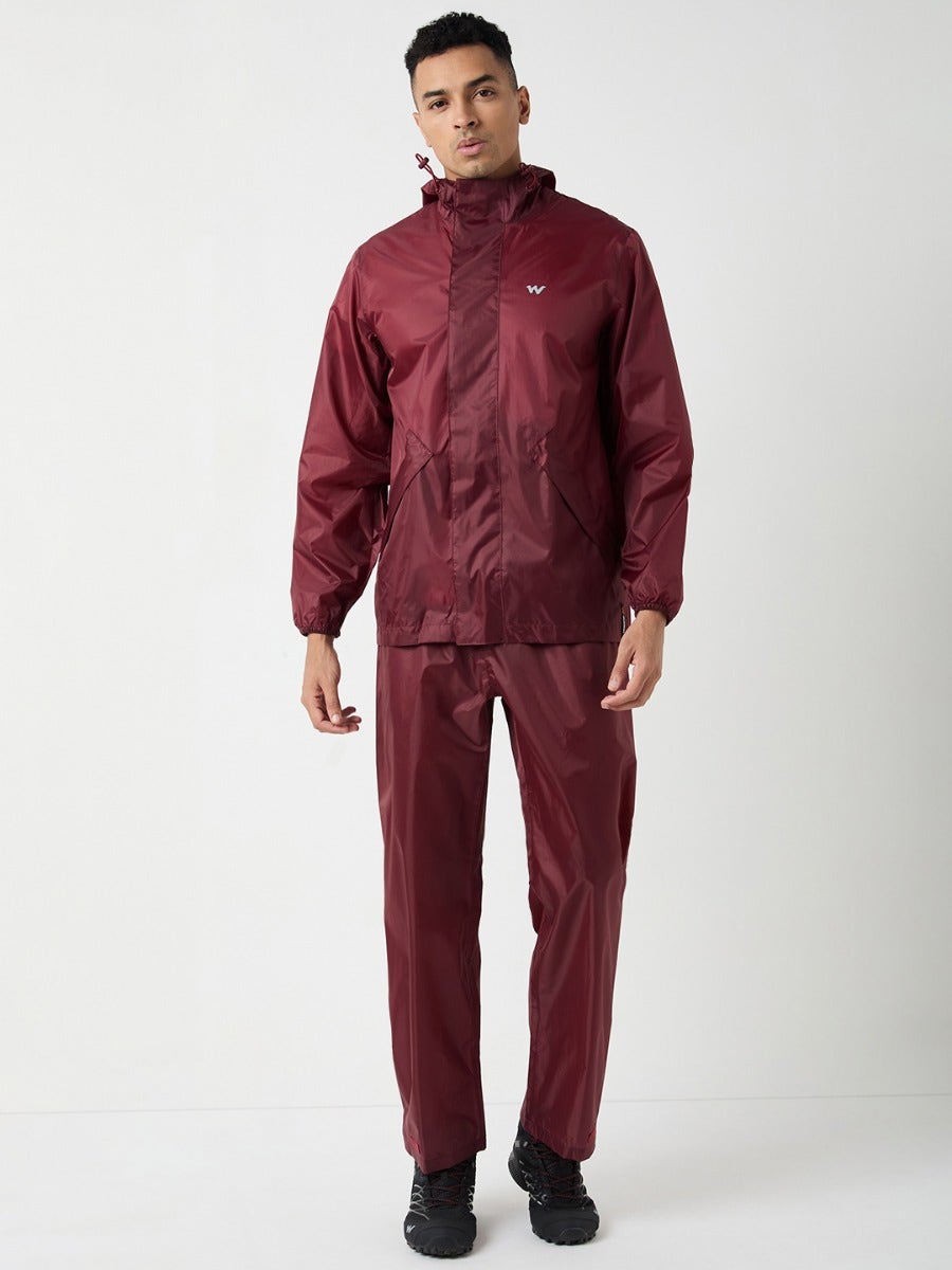 Wildcraft Men 2 Tone Bag Pro Rain Coat Cheater Suit  (43136/7)