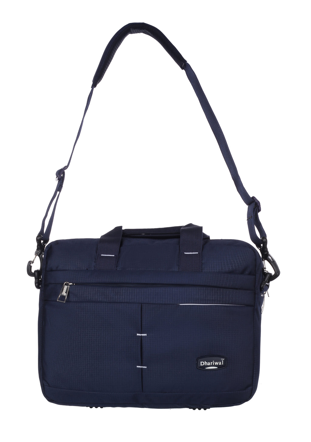 फोम फाइल मैसेंजर बैग 16 इंच भूरा फॉक्स लेदर ऑफिस बैग | पुरुषों के लिए लैपटॉप बैग EB-611