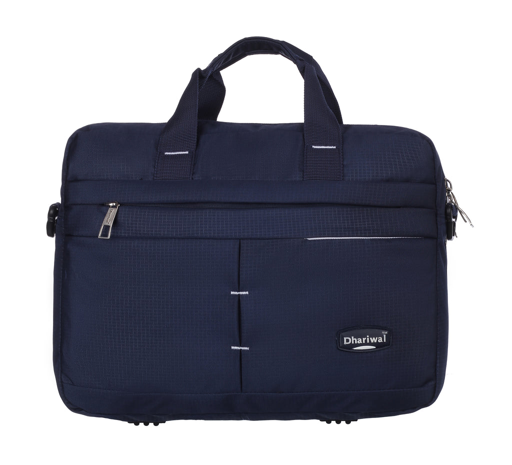 फोम फाइल मैसेंजर बैग 16 इंच भूरा फॉक्स लेदर ऑफिस बैग | पुरुषों के लिए लैपटॉप बैग EB-611