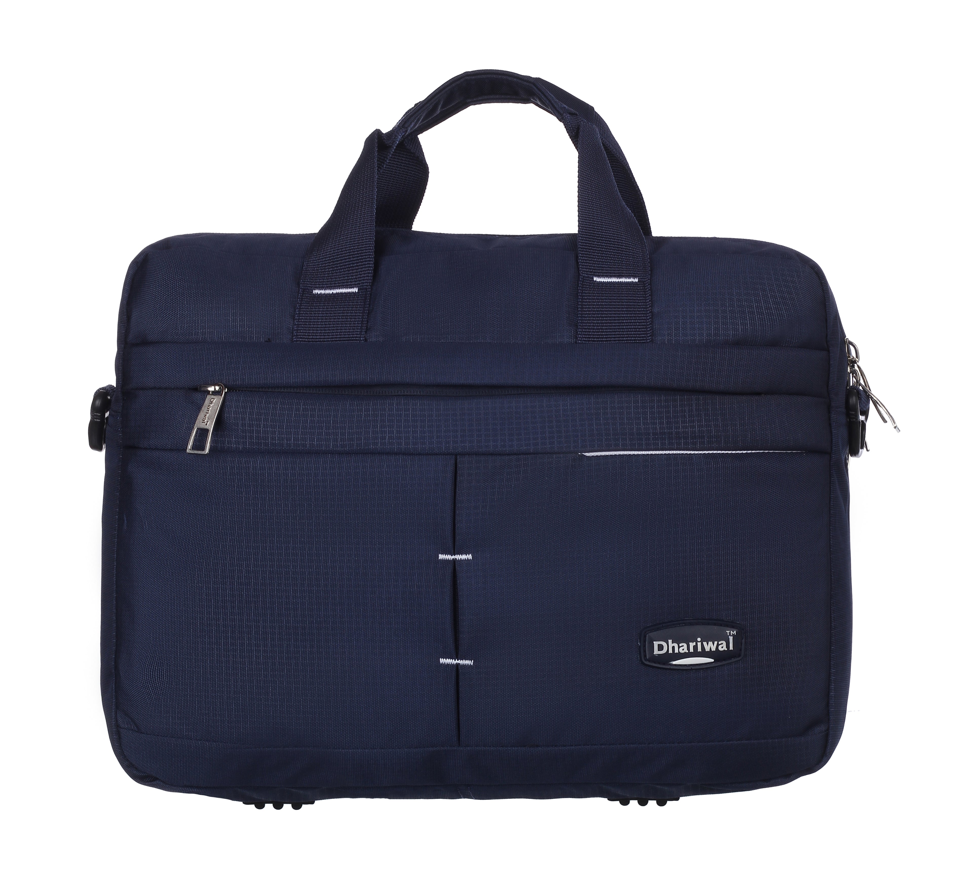 फोम फाइल मैसेंजर बैग 16 इंच भूरा फॉक्स लेदर ऑफिस बैग | पुरुषों के लिए लैपटॉप बैग EB-611