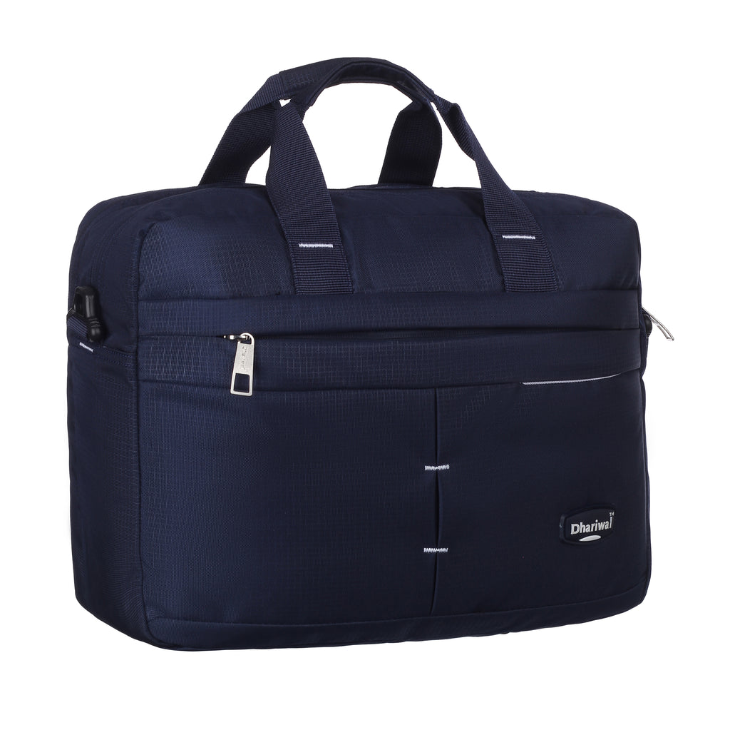 फोम फाइल मैसेंजर बैग 16 इंच भूरा फॉक्स लेदर ऑफिस बैग | पुरुषों के लिए लैपटॉप बैग EB-611