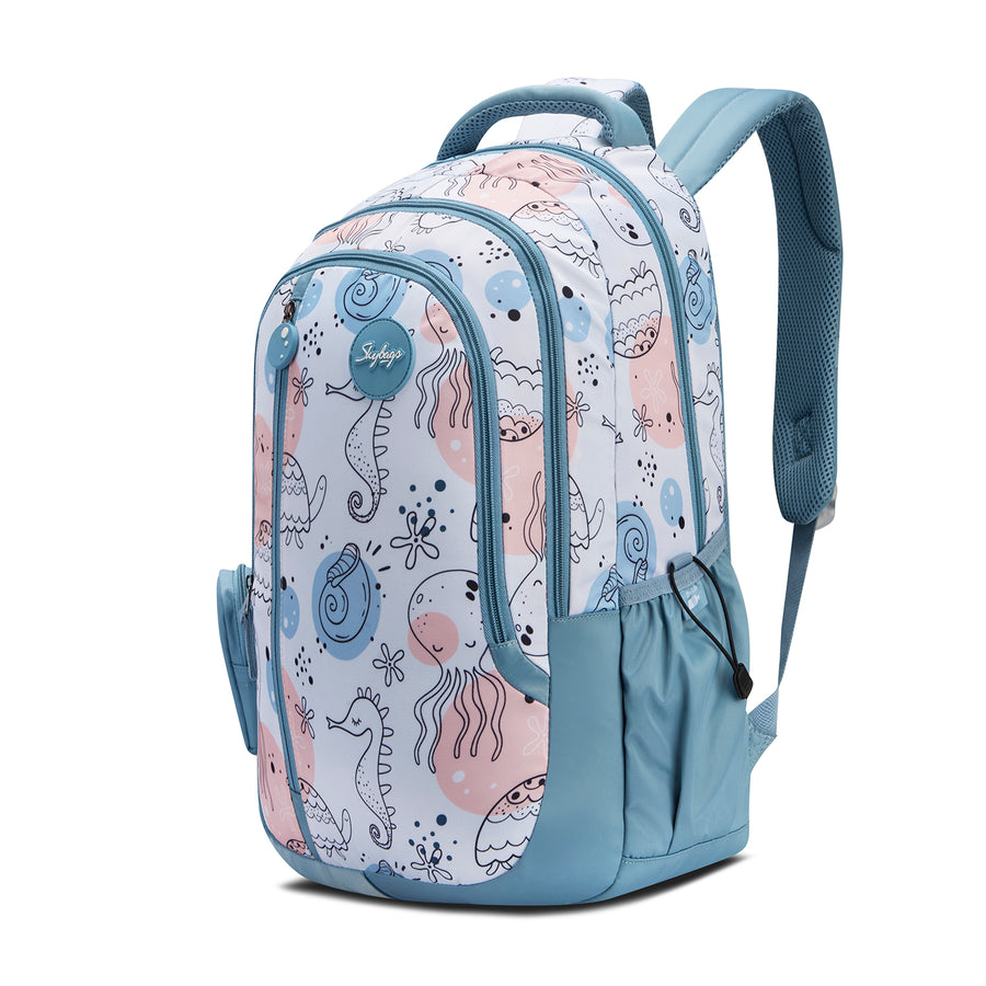 Skybags CHARM 01 SCHOOL BACKPACK CAMEO BLUE-42L