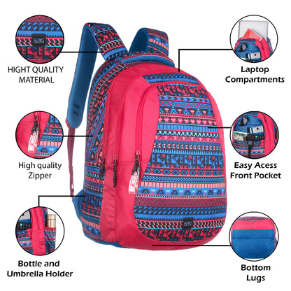 Wildcraft Wiki Nylon backpack Ideal for school, college, office & travel bag
