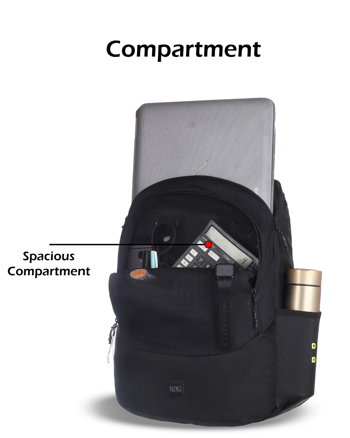 Wildcraft Wiki Nylon backpack Ideal for school, college, office & travel bag