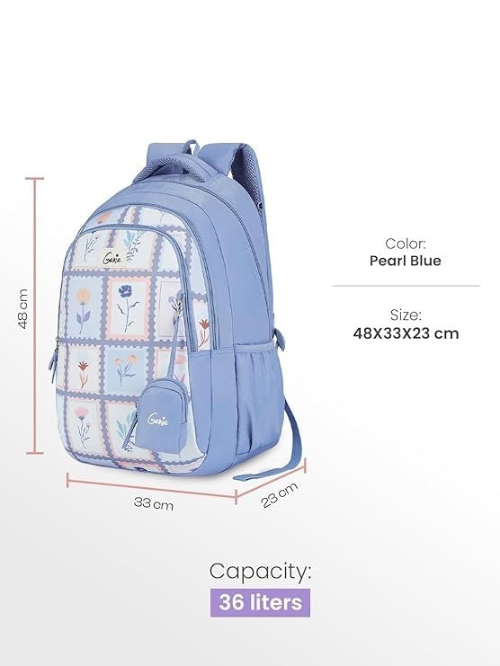 Genie Liora College Backpack For Girls |19 Inch -36 L