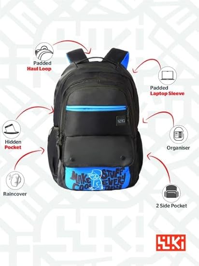 Wildcraft Wiki Hustle 42 L Laptop Backpack for Men & Women