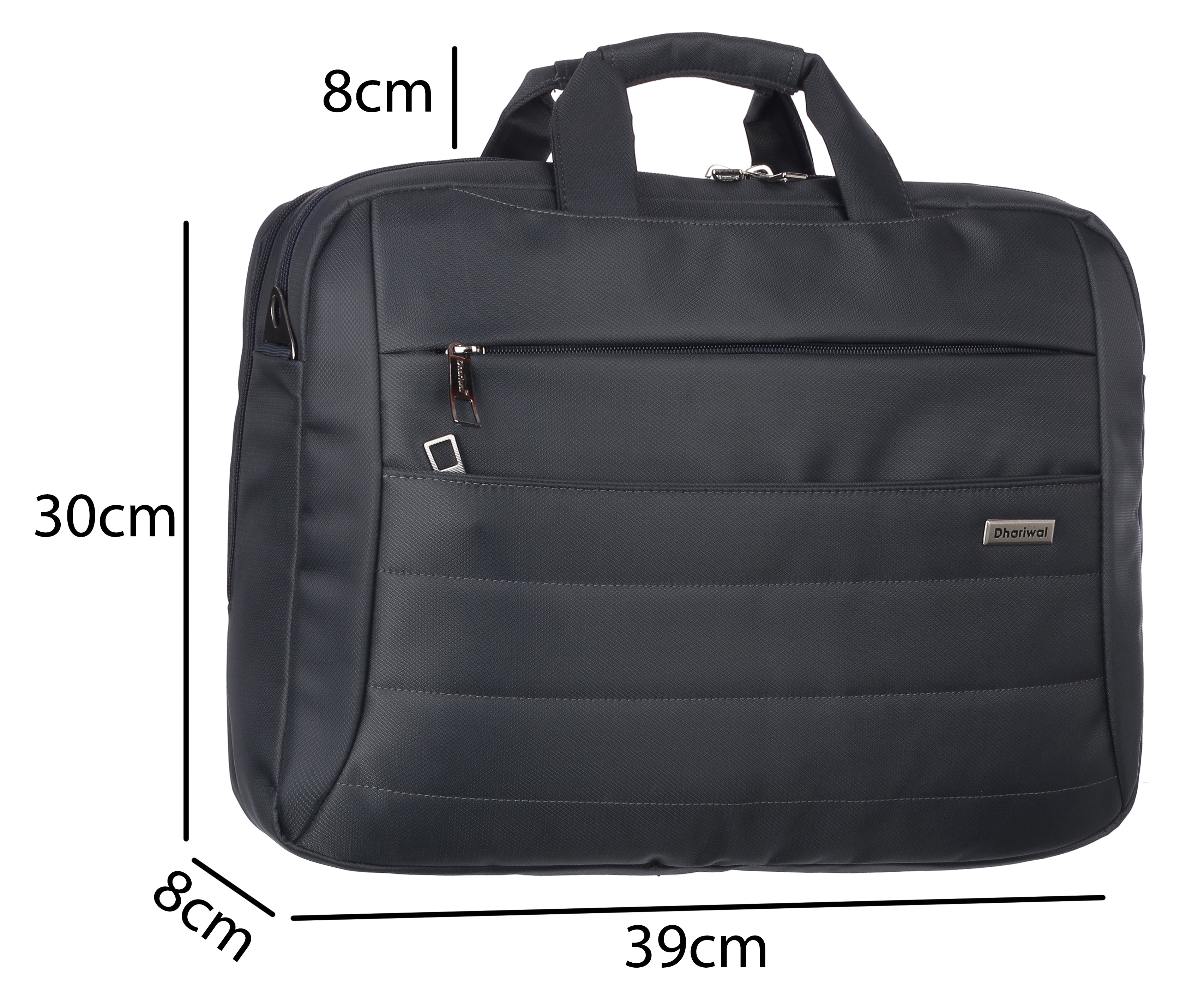 Foam File Messenger Bag 16 Inch Brown Faux Leather Office Bag | Laptop Bag for Men EB-618