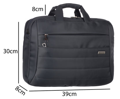Foam File Messenger Bag 16 Inch Brown Faux Leather Office Bag | Laptop Bag for Men EB-618