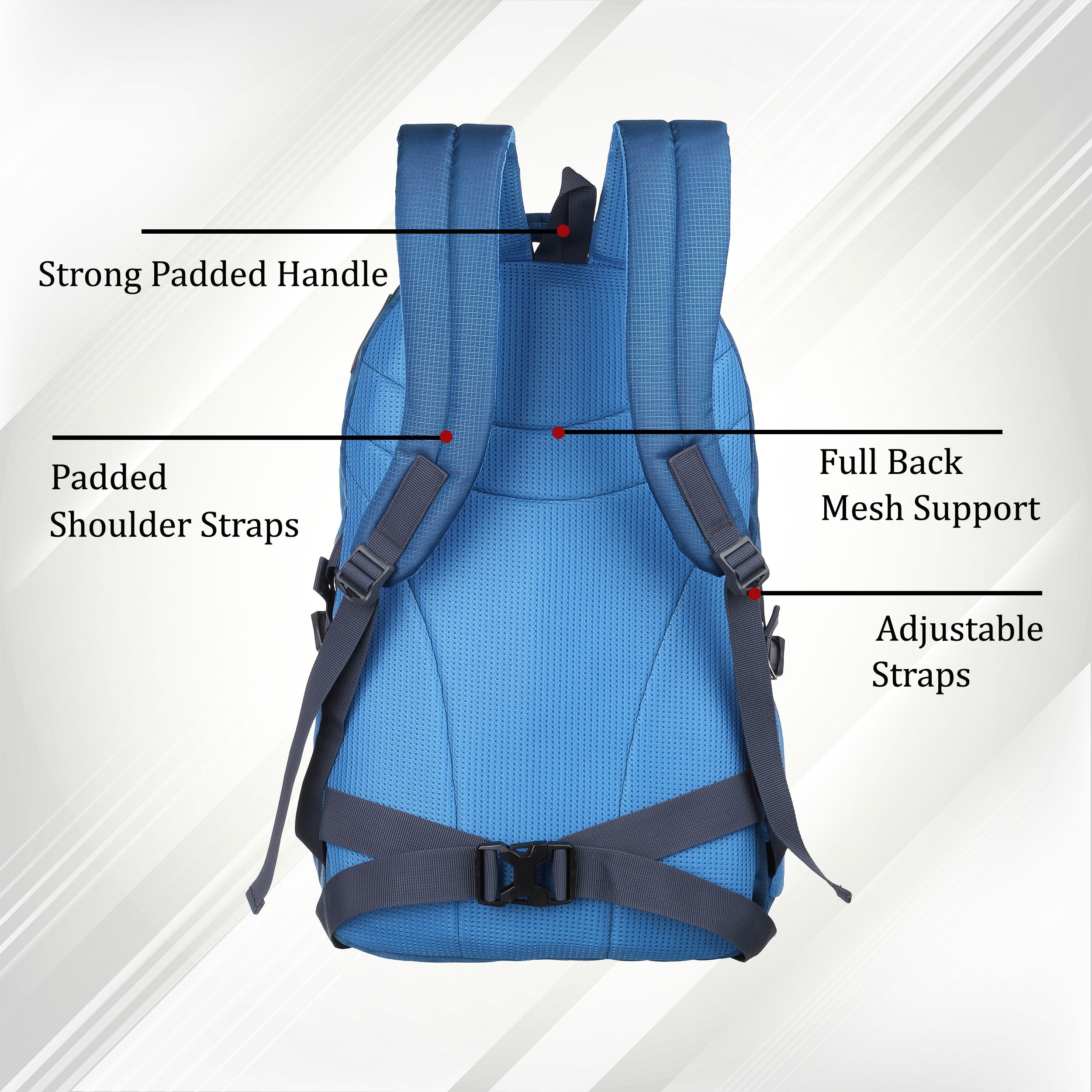 धारीवाल ट्रैवल बैकपैक 45एल बीपी-202 - वीकेंड गेटअवे