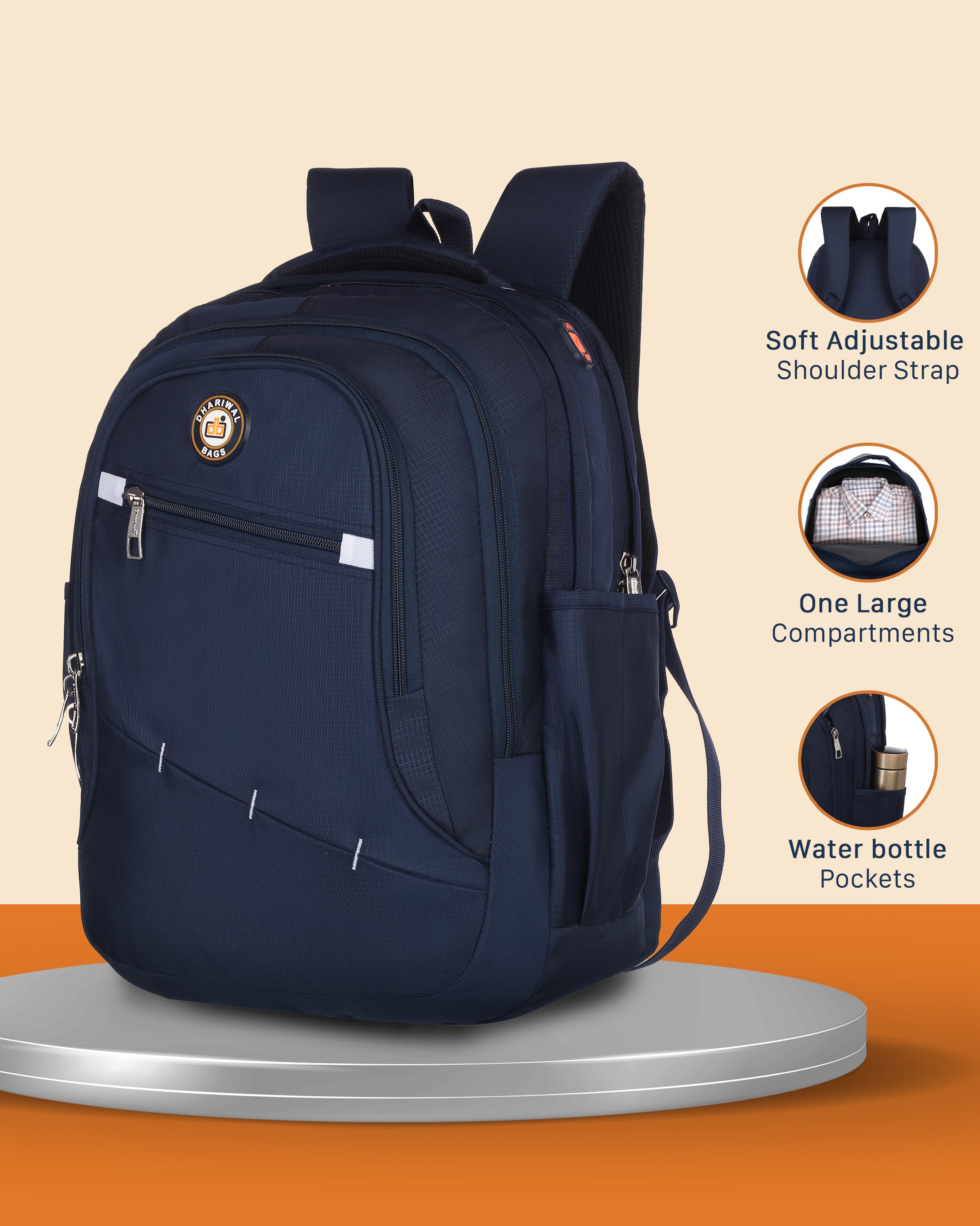 Dhariwal 43L Backpack For Unisex- BP-253