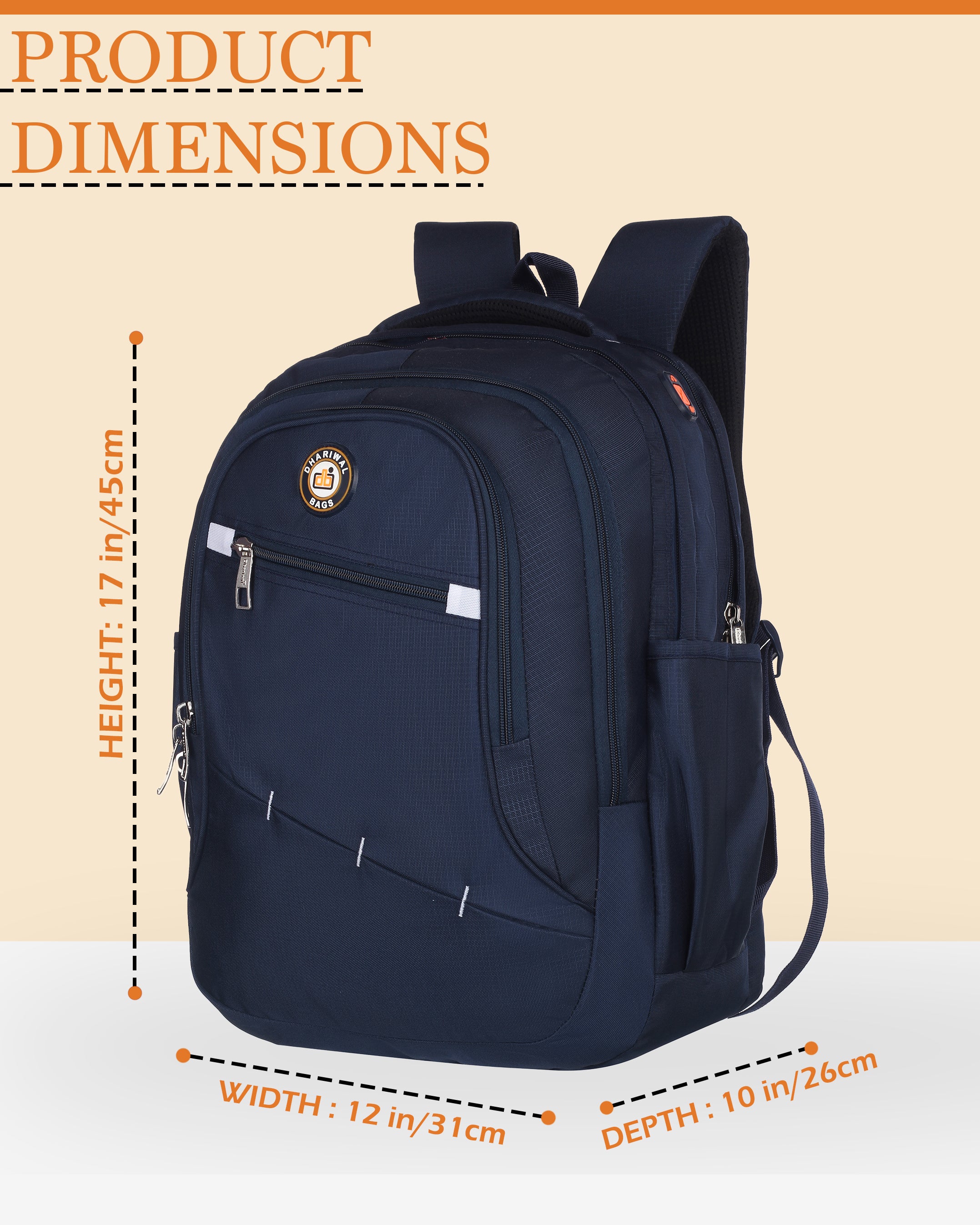 Dhariwal 43L Backpack For Unisex- BP-253