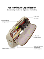 uppercase 14L Omega 03 Professional Laptop Messenger Bag | up to 15.6''| 3x More Water Resistant