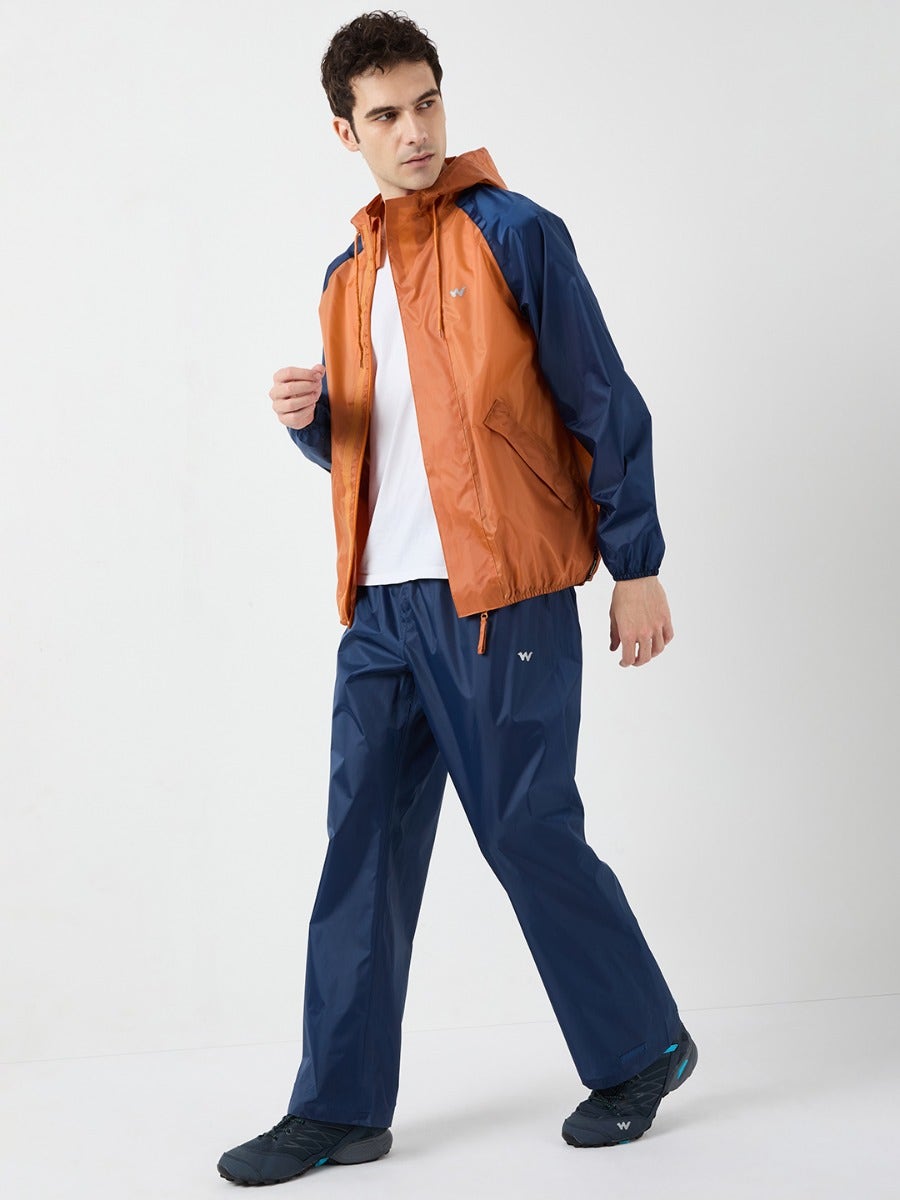 Wildcraft Men 2 Tone Bag Pro Rain Coat Cheater Suit  (43136/7)