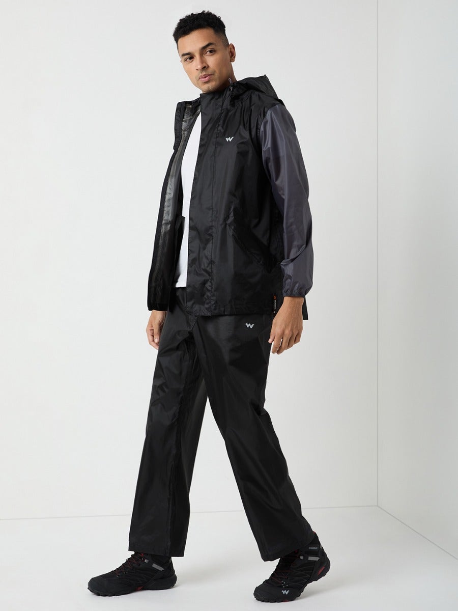 Wildcraft Men 2 Tone Bag Pro Rain Coat Cheater Suit  (43136/7)