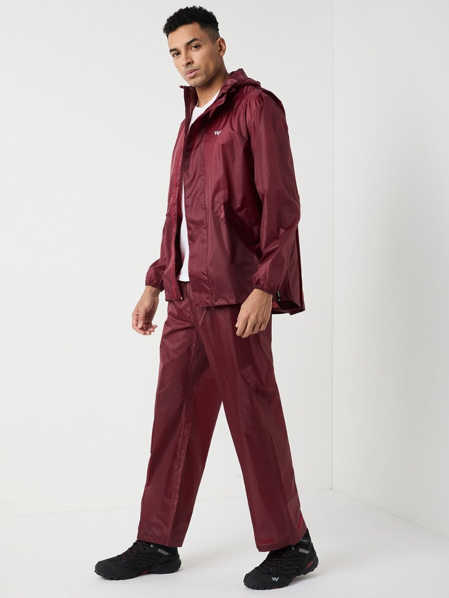 Wildcraft Men 2 Tone Bag Pro Rain Coat Cheater Suit  (43136/7)