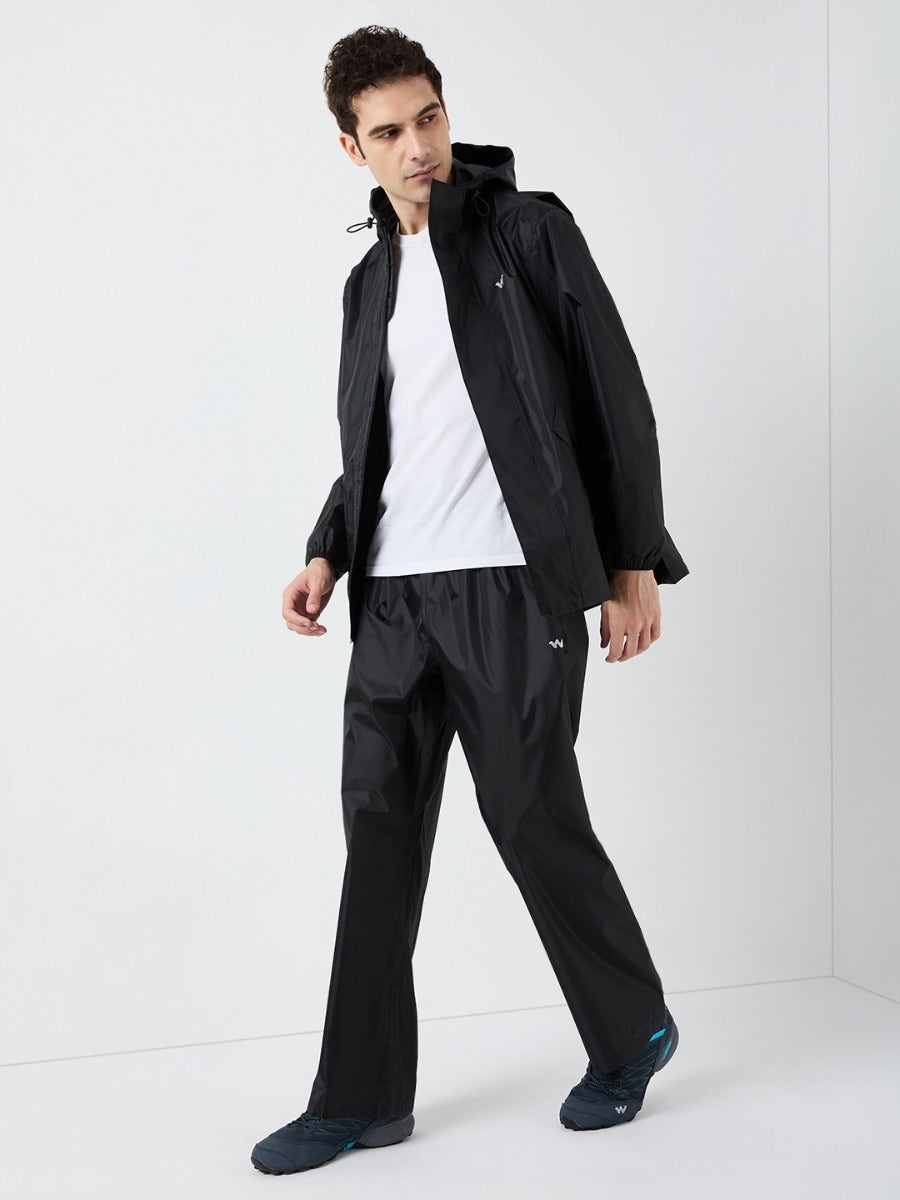 Wildcraft Men 2 Tone Bag Pro Rain Coat Cheater Suit  (43136/7)