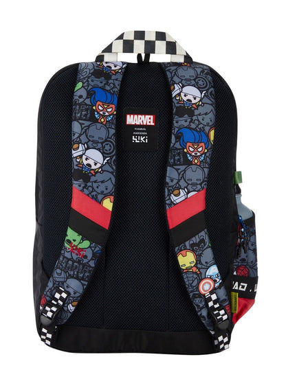 Wildcraft Wiki Squad 1 Marvel Kawai Black 30.5L Backpack (13002)