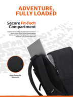 Wildcraft Drifter 45 L Laptop Backpack With RainCover for Men & Women