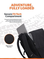 Wildcraft Drifter 45 L Laptop Backpack With RainCover for Men & Women