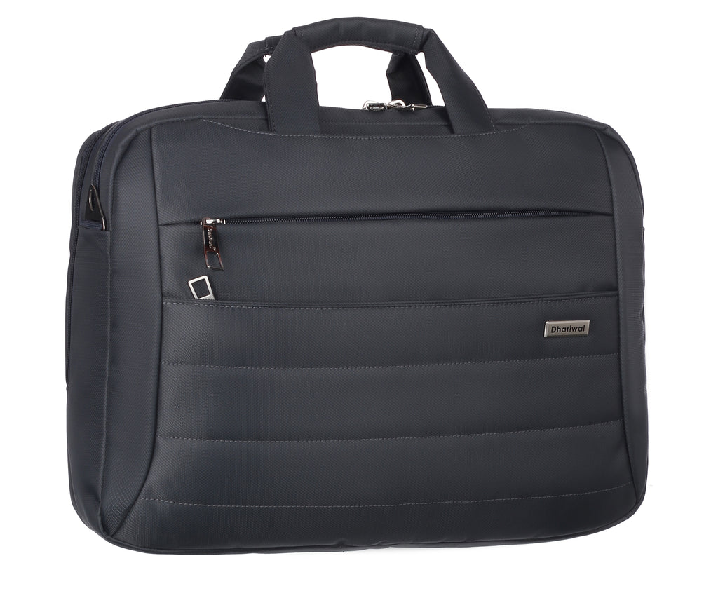 Foam File Messenger Bag 16 Inch Brown Faux Leather Office Bag | Laptop Bag for Men EB-618