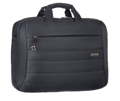 Foam File Messenger Bag 16 Inch Brown Faux Leather Office Bag | Laptop Bag for Men EB-618