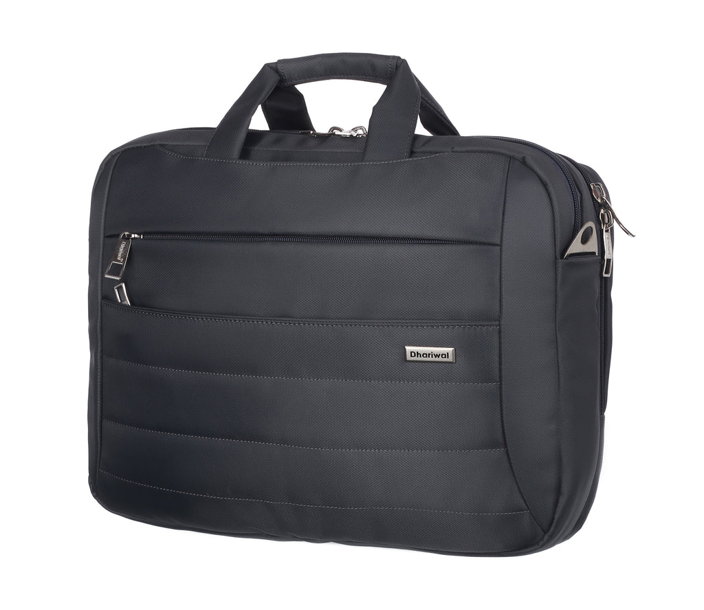 Foam File Messenger Bag 16 Inch Brown Faux Leather Office Bag | Laptop Bag for Men EB-618