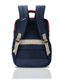 Uppercase Vegan Leather 14" Laptop Backpack Water Repellent College Bag 17L