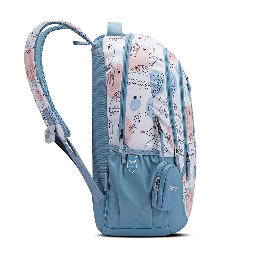 Skybags CHARM 01 SCHOOL BACKPACK CAMEO BLUE-42L