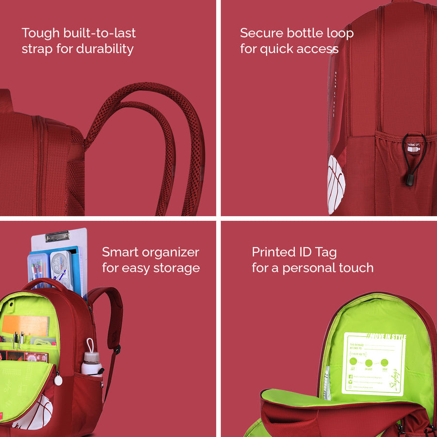 Skybags KLAN V2 SCBP BASKETBALL-38l