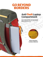 Wildcraft Gypsy 25+ L Laptop  Backpack Bag for Men & Women