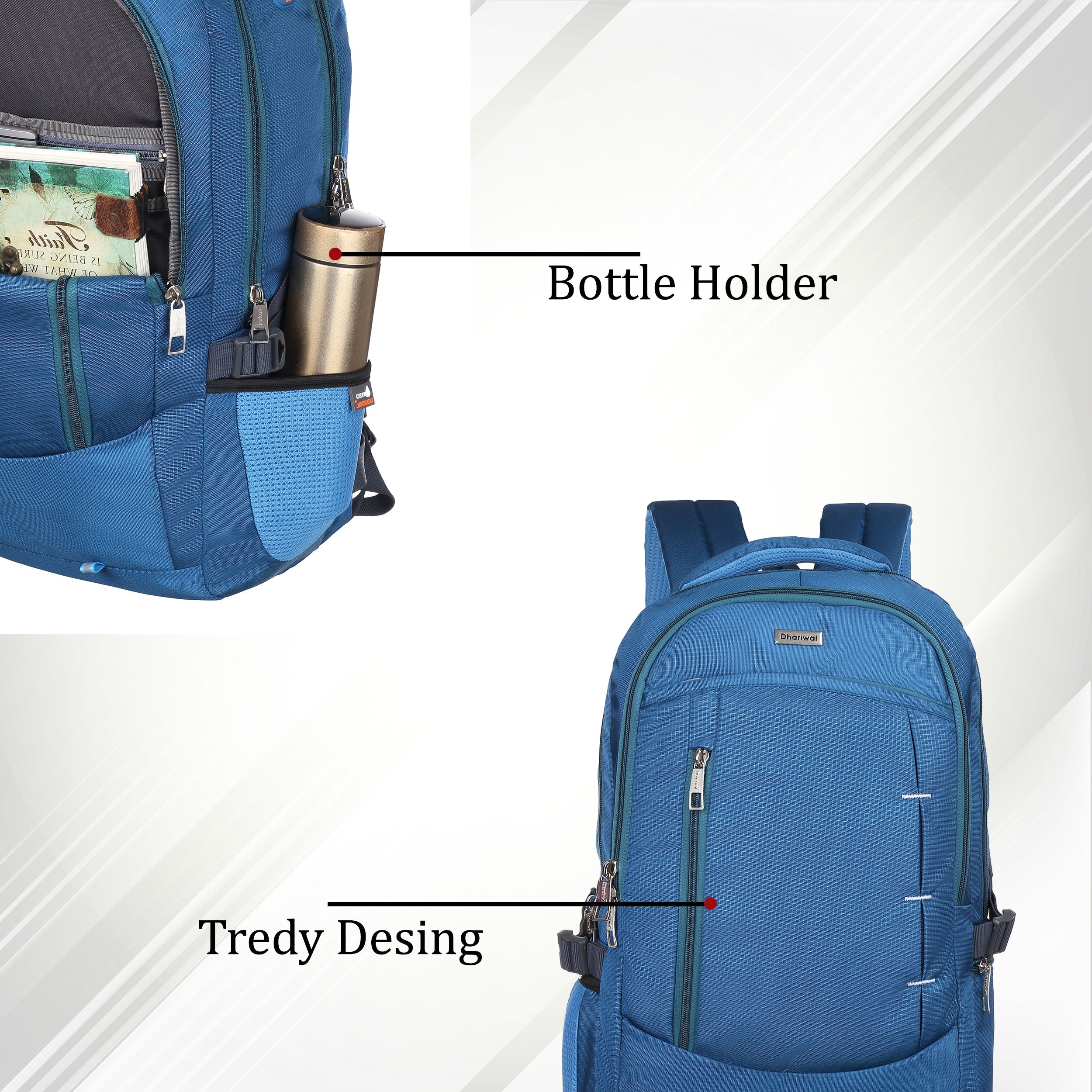 धारीवाल ट्रैवल बैकपैक 45एल बीपी-202 - वीकेंड गेटअवे