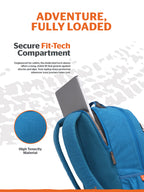 Wildcraft Gypsy 20 L Laptop Backpack With RainCover for Men & Women