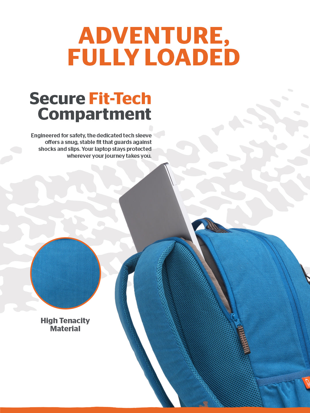 Wildcraft Gypsy 20 L Laptop Backpack With RainCover for Men & Women