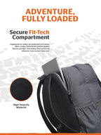 Wildcraft Drifter 35 L Laptop Backpack With RainCover for Men & Women