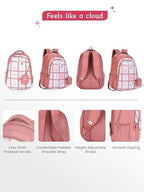 Genie Liora College Backpack For Girls |19 Inch -36 L