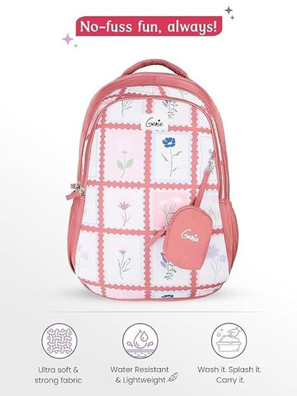 Genie Liora College Backpack For Girls |19 Inch -36 L
