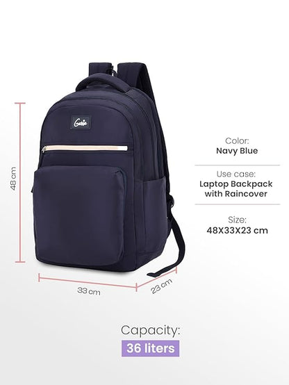 Genie Rue Laptop Backpack For Girls |19 Inch-36 L