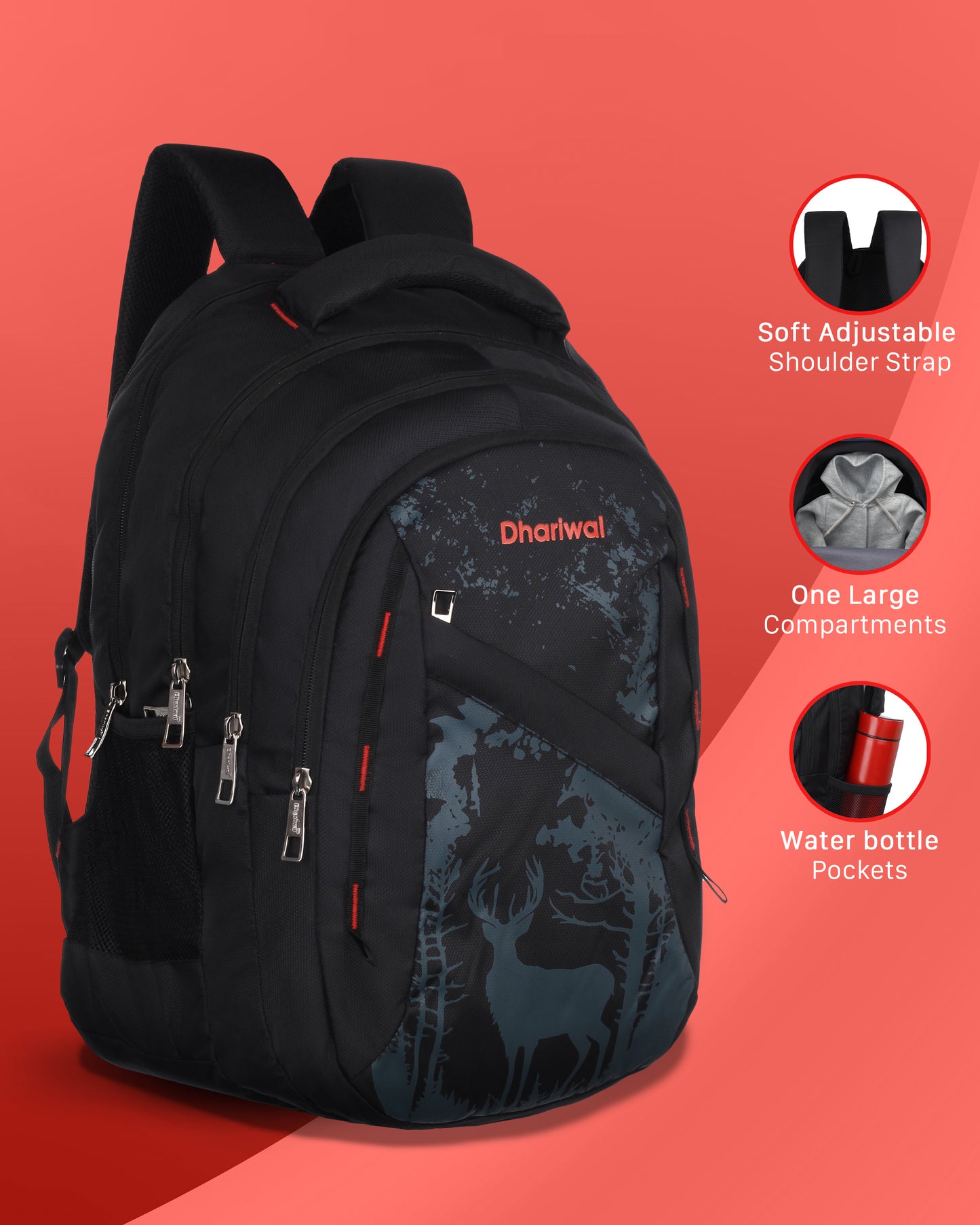 Dhariwal bags Casual/School/College/Office Bag BP-250 40 L Backpack