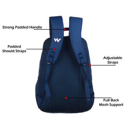 Wildcraft Laptop Backpack 32lit Power LPTP Utility Bag