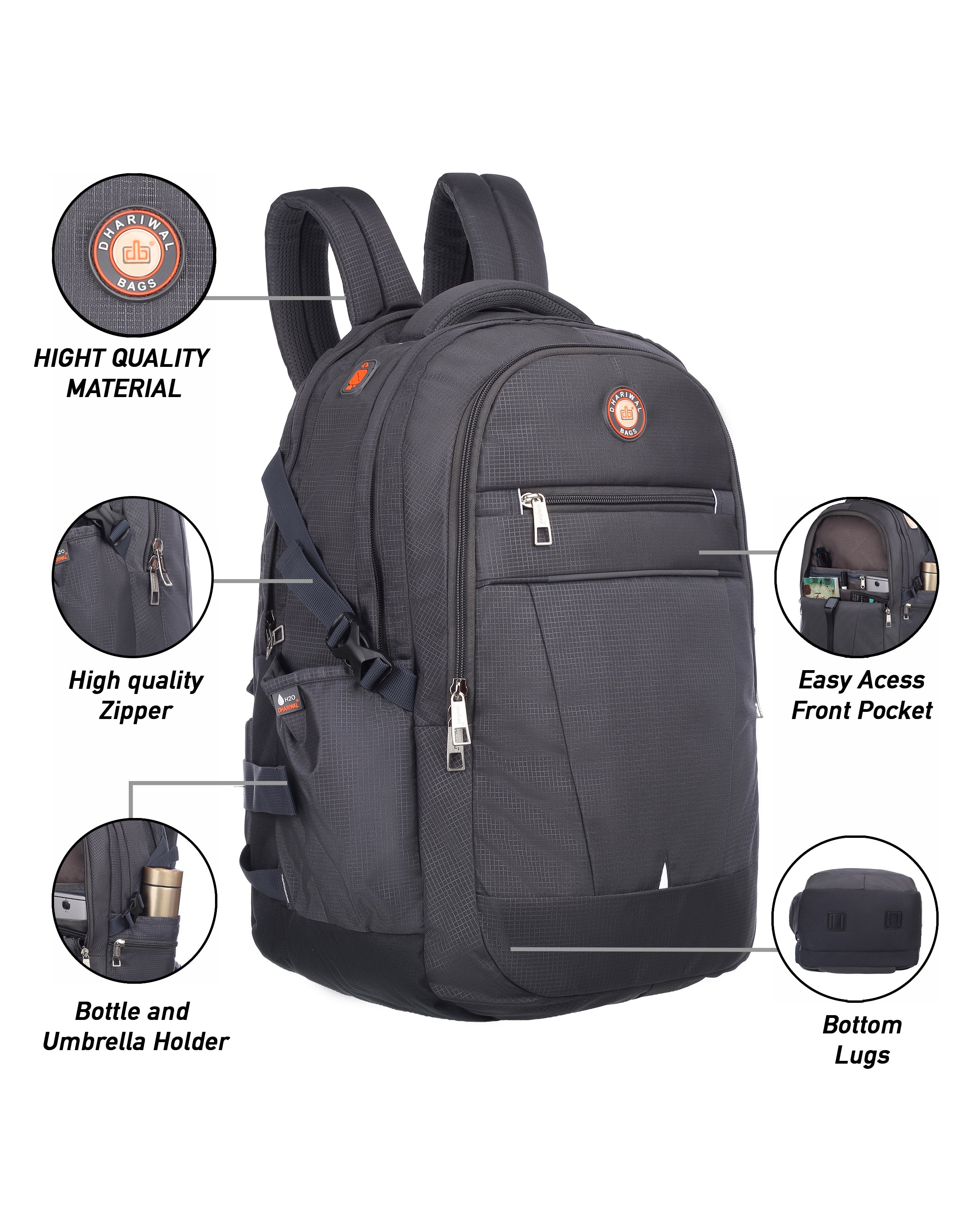 Dhariwal Large 62 L Backpack Travel & Trekking / Daily Use Bag For Men & Women TRK-26361