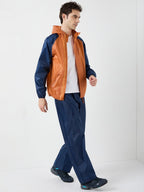 Wildcraft Men 2 Tone Bag Pro Rain Coat Cheater Suit  (43136/7)